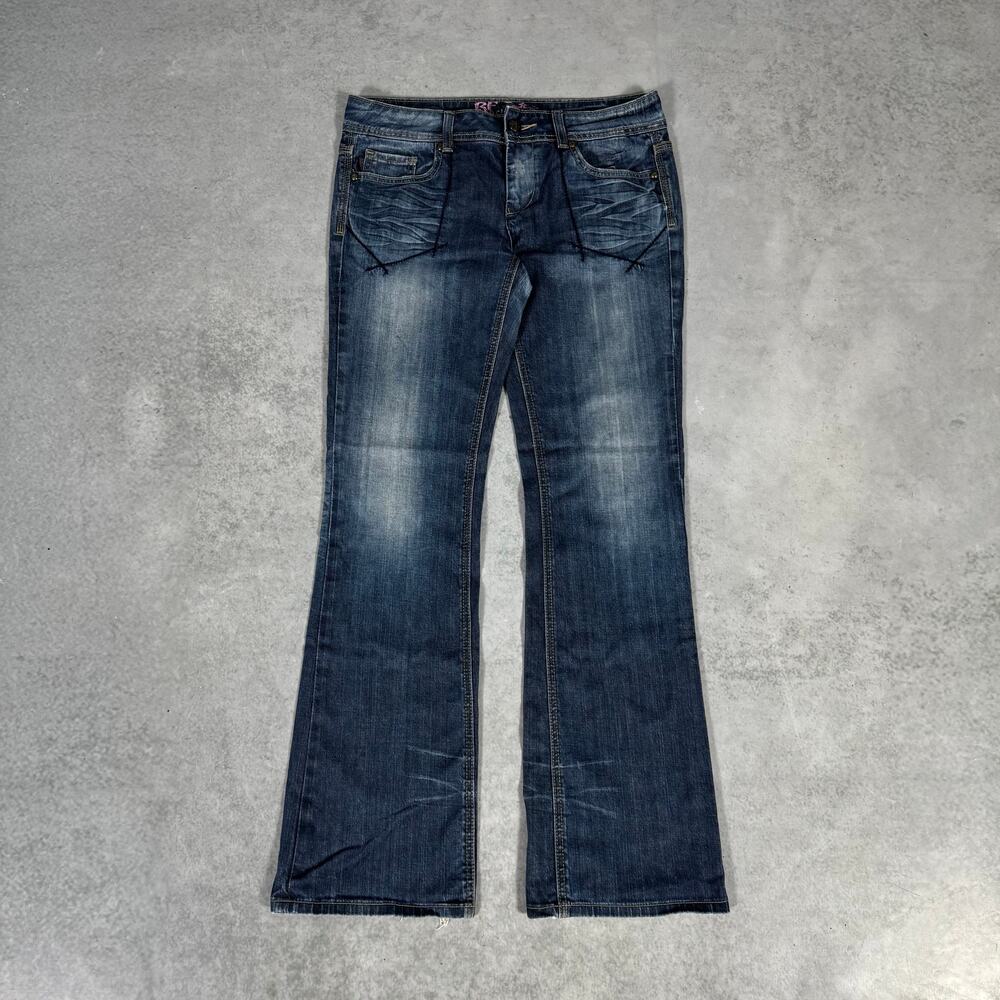 Rerock for Express Bootcut Dark Wash Jeans - Size: 12